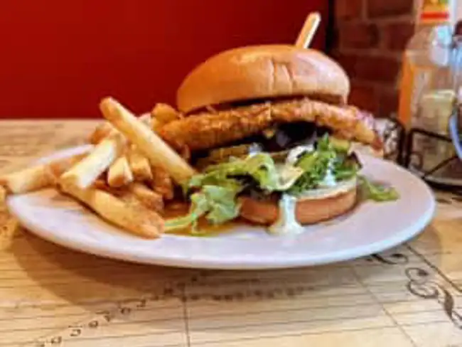 NASHVILLE HOT FRIED CHICKEN SANDWICH